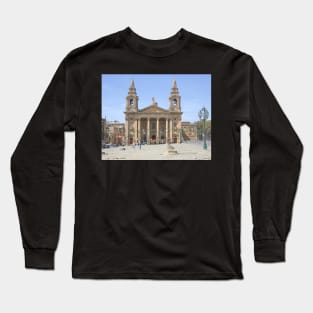 St Publius Church, Floriana, Malta Long Sleeve T-Shirt